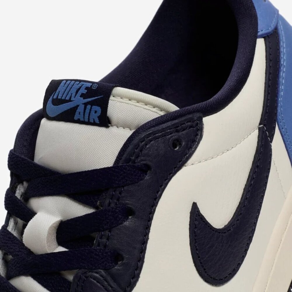 Nike Jordan 1 Low OG Obsidian Blue White UNC Mens Shoes CZ0790-400 NEW Multi Sz - Picture 6 of 6